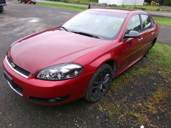 2013 Chevrolet Impala LTZ, Maroon, 120,911 Miles, Vin # 2G1WC5E34D1179356,