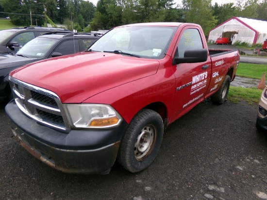 2011 Ram 1500 ST Reg. Cab 2 WD, Red, 154,554 Miles, Vin # 3D7JB1EK5BG612746