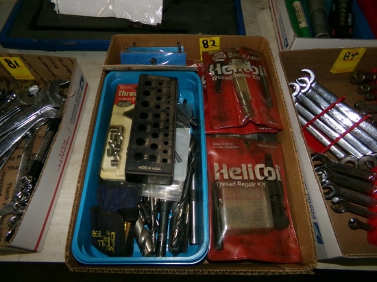 Box of Helicoil Thread Repair Kits and Drill Bits