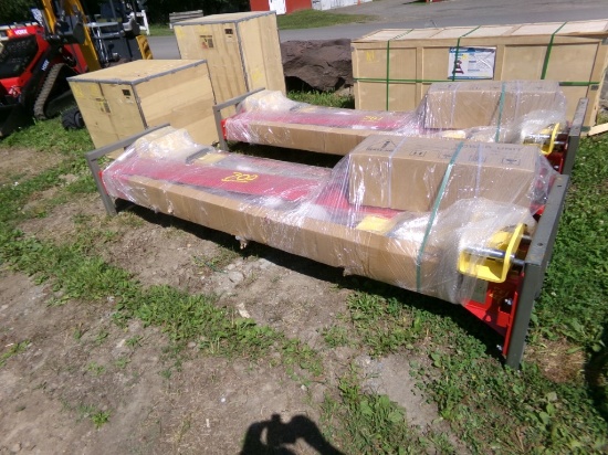 New Red 10,000 LB 2 Post Car Lift
