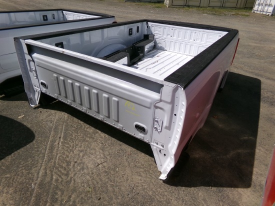 New Take-Off Late Model Ford Truck Box, ''Fx4'' 8' Box with Tailgate, Light