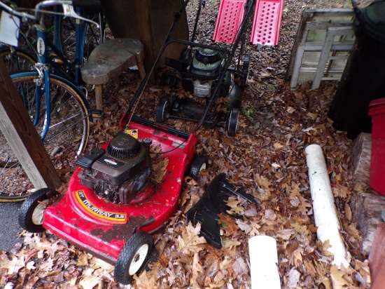MTD Yardman 21'' Push Mower with Honda Engine and Murray 21'' Push Mower wi