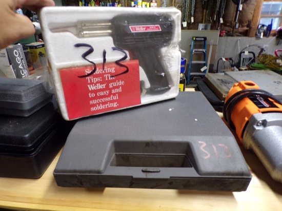 (2) Soldering Guns - (1) New, (1) Used in Cade (Garage)