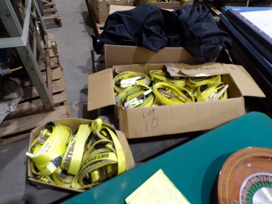 (2) Boxes of 2'' x 27' 3300 LB Ratchet Straps, Approx. (20)