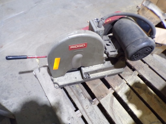 Ridgid 10'' Cut-Off Saw Machine, 3 HP Motor, 230V