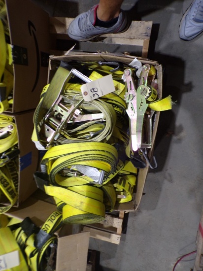 Bow Of 2''x 27'' 3300lb Ratchet Strapes (Approx 20)