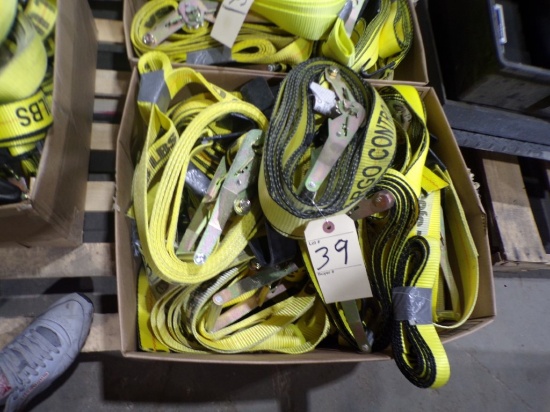 Bow Of 2''x 27'' 3300lb Ratchet Strapes (Approx 20)