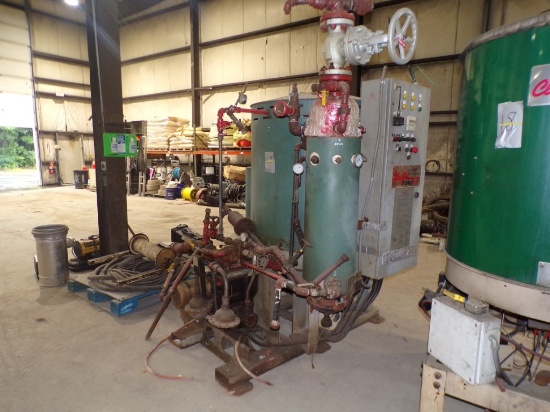 Clayton Sigma Fire Modulating Steam Generator. 4,184,000 BTV/HR, 230V, 3 PH