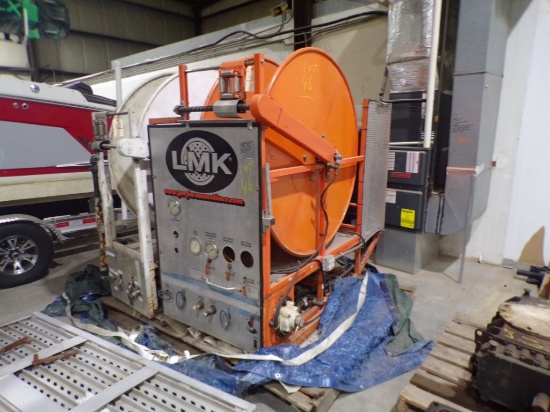 LMK Cured In Place Steam Unit System & Hose Reel