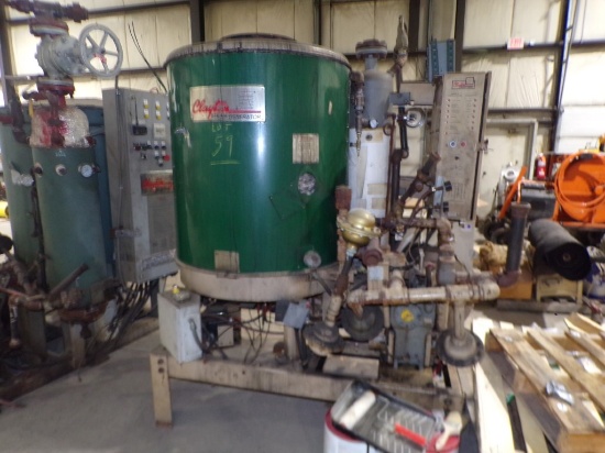 Clayton Step Fired Steam Generator, NEEDS REPAIR