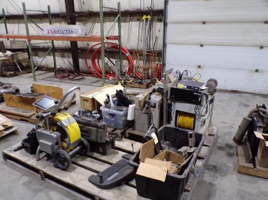 IBAK Sewer TV Equipment - Control Panel (BE 3.5), Cable Winch (KW 305.X), C