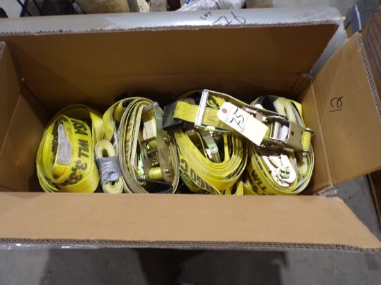 Box of 2'' x 27' 3,300 LB Ratchet Straps, Approx. (20)