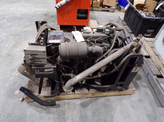 Onan 7500 Watt Generator with Kubota Diesel Engine, 120 / 240V, UNKNOWN CON