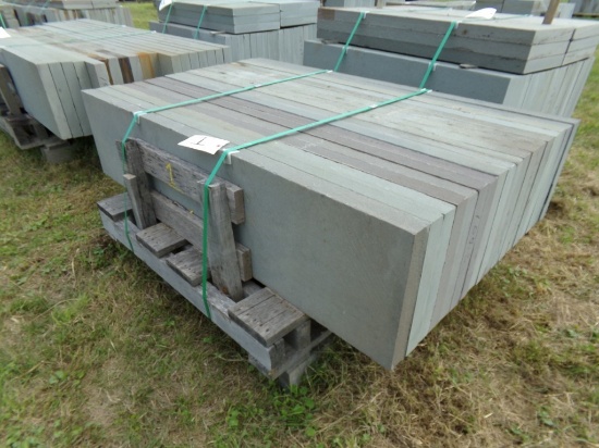 Thermaled Variegated Treads, 14'' x 60'' x 2'', 105 Sq. Ft., Sold by the Sq