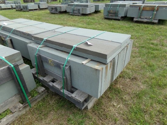 Thermaled Variegated Treads, 14'' x 48'' x 2'', 108 Sq. Ft., Sold by the Sq