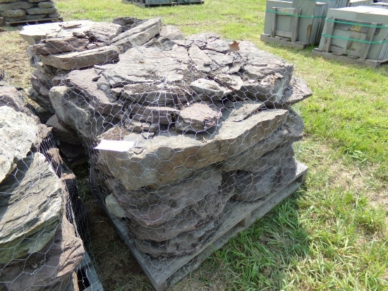 Lilac Heavy Creek Stone Steppers / Landscape Stones, Lg. Pallet, Sold by th