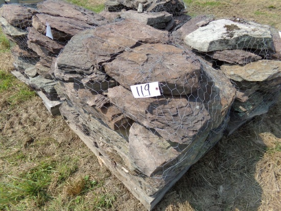 Lg. Creek Stone Steppers / Decorative Stones, Sold by the Pallet