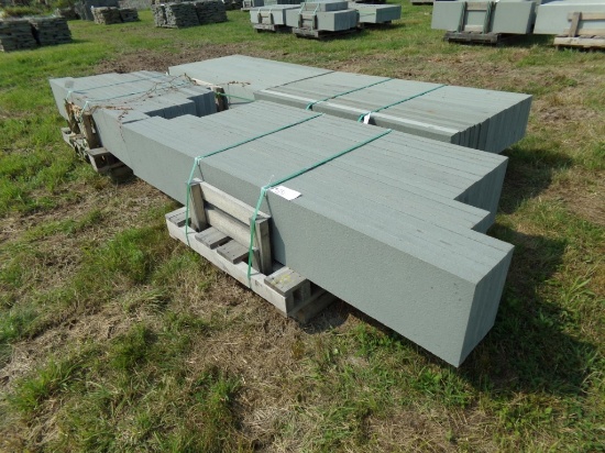 Thermaled Variegated Treads, (5) 14'' x 96'' x 2'', (3) 14'' x 84'' x 2'',