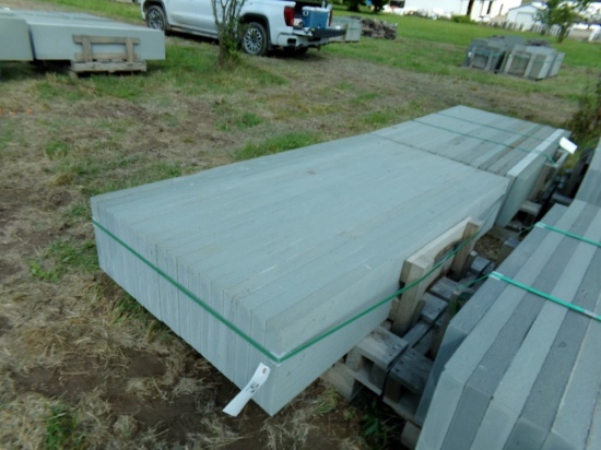 Thermaled Variegated Treads, 12'' x 72'' x 2'', 108 Sq. Ft., Sold by the Sq