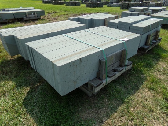 Thermaled Variegated Treads, (18) 16'' x 72'' x 2'', 162 Sq. Ft., Sold by t