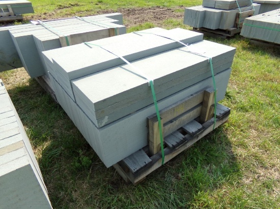 Thermaled Variegated Treads, (28) 12'' x 48'' x 2'', 112 Sq. Ft., Sold by t