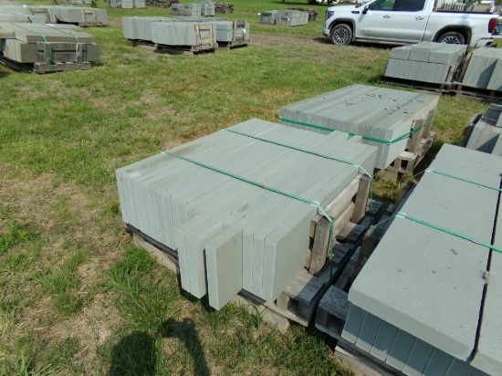 Thermaled Variegated Treads, 12'' x 48'' x 2'' and (3) 12'' x 60'' x 2'', 7
