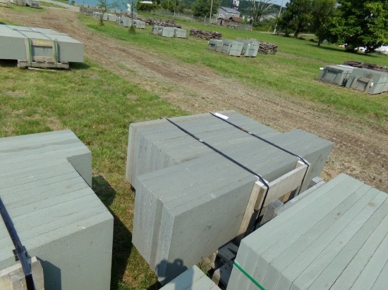 Thermaled Variegated Treads, (7) 20'' x 72'' x 2'', (12) 20'' x 48'' x 2'',