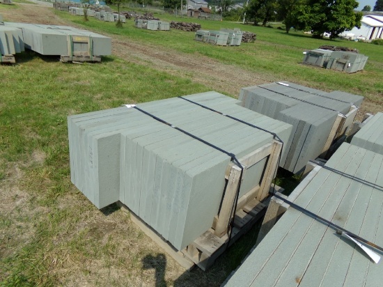Thermaled Variegated Treads, (7) 20'' x 60'' x 2'', (11) 20'' x 48'' x 2'',