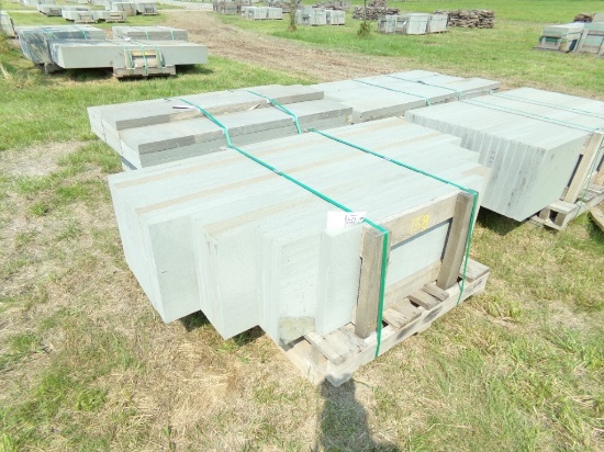 Thermaled Variegated Treads, (10) 18'' x 72'' x 2'', (4) 18'' x 60'' x 2'',