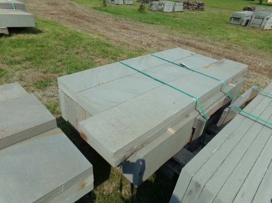Thermaled Variegated Treads, (23) 12'' x 72'' x 2'', (2) 12'' x 96'' x 2'',
