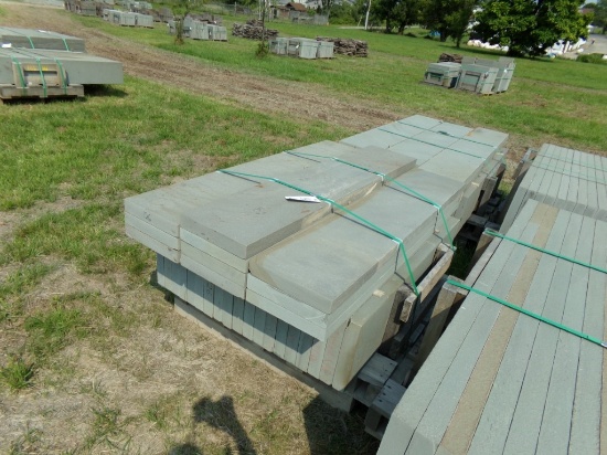 Thermaled Variegated Treads, (19) 12'' x 48'' x 2'', (10) 12'' x 60'' x 2''