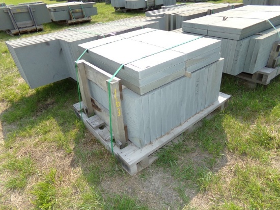 Thermaled Variegated Treads, 16'' x 36'' x 2'', 96 Sq. Ft., Sold by the Sq.