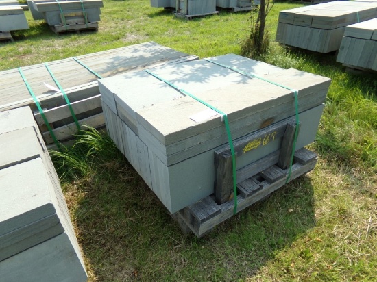 Thermaled Variegated Treads, 12'' x 48'' x 2'', 112 Sq. Ft., Sold by the Sq