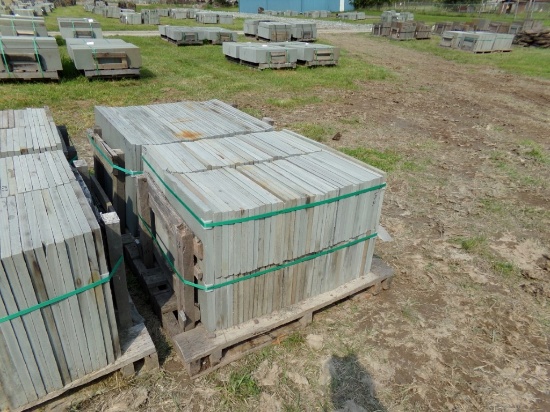 Thermaled Variegated Treads, 12'' x 18'' x 1'', 152 Sq. Ft., Sold by the Sq