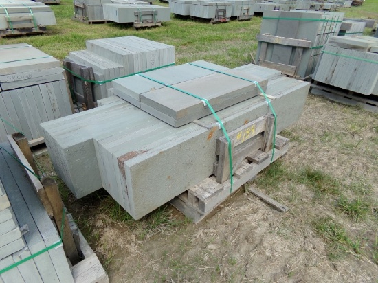 Thermaled Variegated Treads, (7) 14'' x 84'' x 2'', (7) 14'' x 72'' x 2'',