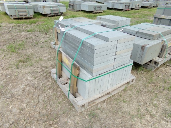 Thermaled Variegated Treads, 14'' x 36'' x 2'', 119 Sq. Ft., Sold by the Sq