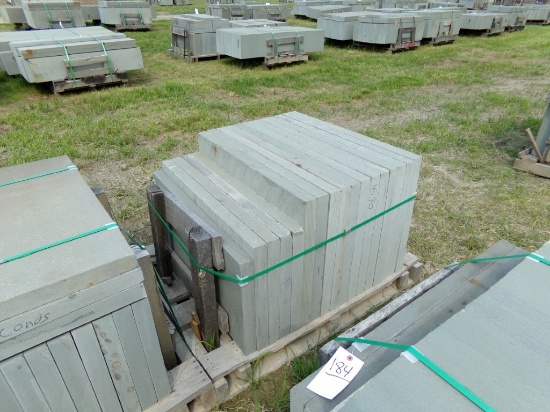 Thermaled Variegated Treads, (12) 24'' x 36'' x 2'', (4) 20'' x 36'' x 2'',