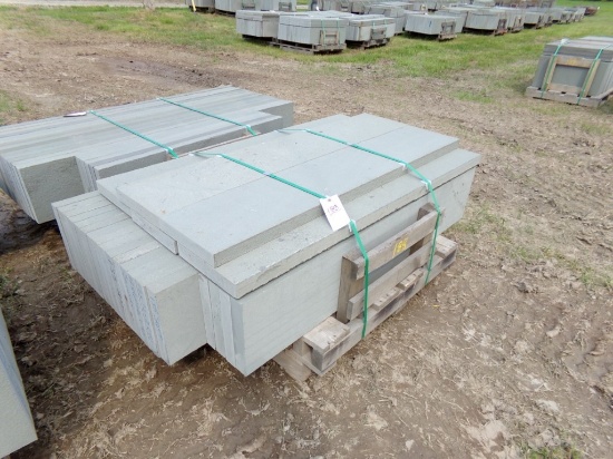 Thermaled Variegated Treads, (15) 12'' x 72'' x 2'', (9) 12'' x 60'' x 2'',