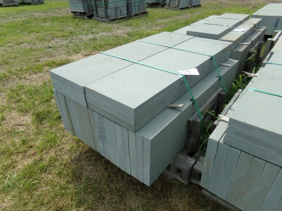 Thermaled Variegated Treads, 16'' x 60'' x 2'', 160 Sq. Ft., Sold by the Sq