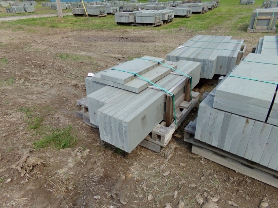 Thermaled Variegated Treads, (6) 12'' x 72'' x 2'', (5) 12'' x 60'' x 2'',