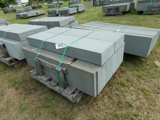 Thermaled Variegated Treads, 16'' x 60'' x 2'', 140 Sq. Ft., Sold by the Sq
