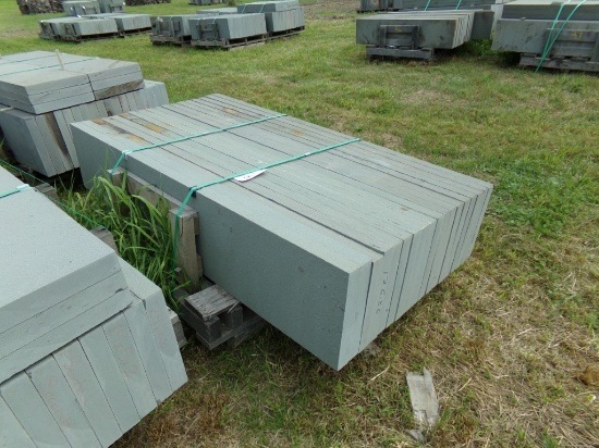 Thermaled Variegated Treads, 14'' x 72'' x 2'', 126 Sq. Ft., Sold by the Sq