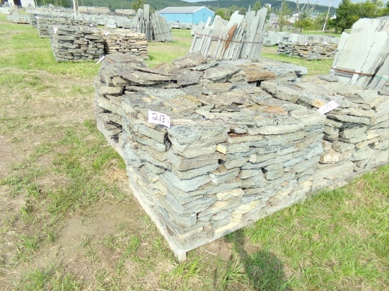 Colonial Stacked Wall Stone, Full Color, 2'' - 3'' x Asst. Sizes, Sold by t