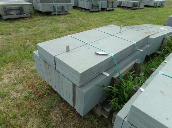 Thermaled Variegated Treads, 14'' x 60'' x 2'', 140 Sq. Ft., Sold by the Sq