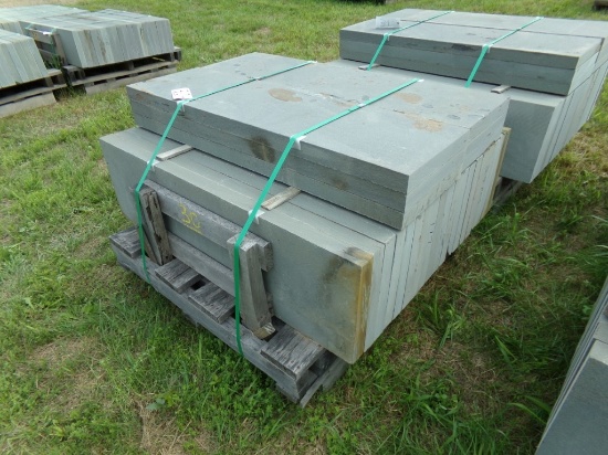 Thermaled Variegated Treads, 14'' x 48'' x 2'', 117 Sq. Ft., Sold by the Sq