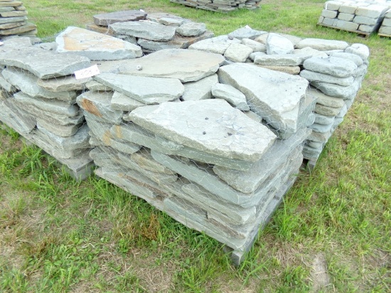 Heavy Tumbled Irregular Garden Path / Steppers, 2'' - 3'' x Asst. Sizes, So