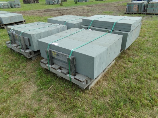 Thermaled Variegated Treads, 14'' x 48'' x 2'', 89 Sq. Ft., Sold by the Sq.