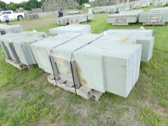 Thermaled Variegated Treads, (11) 24'' x 84'' x 2'', (4) 24'' x 72'' x 2'',