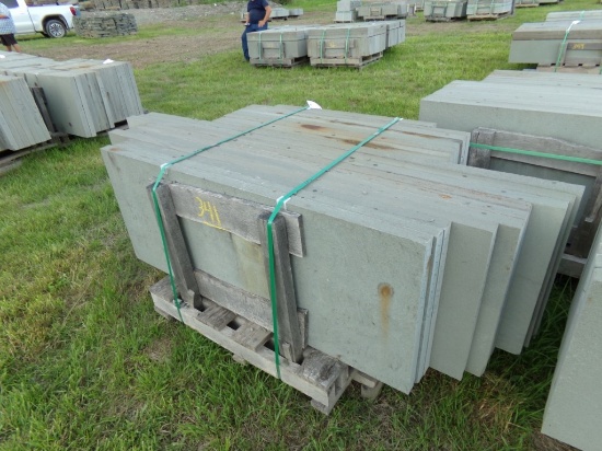 Thermaled Variegated Treads, (7) 24'' x 84'' x 2'', (4) 24'' x 72'' x 2'',