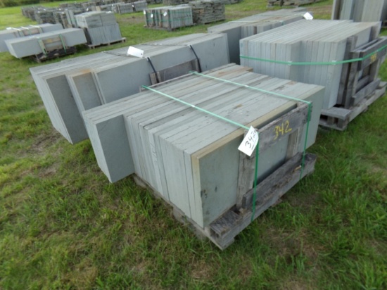 Thermaled Variegated Treads, (14) 8'' x 48'' x 2'', (5) 18'' x 60'' x 2'',